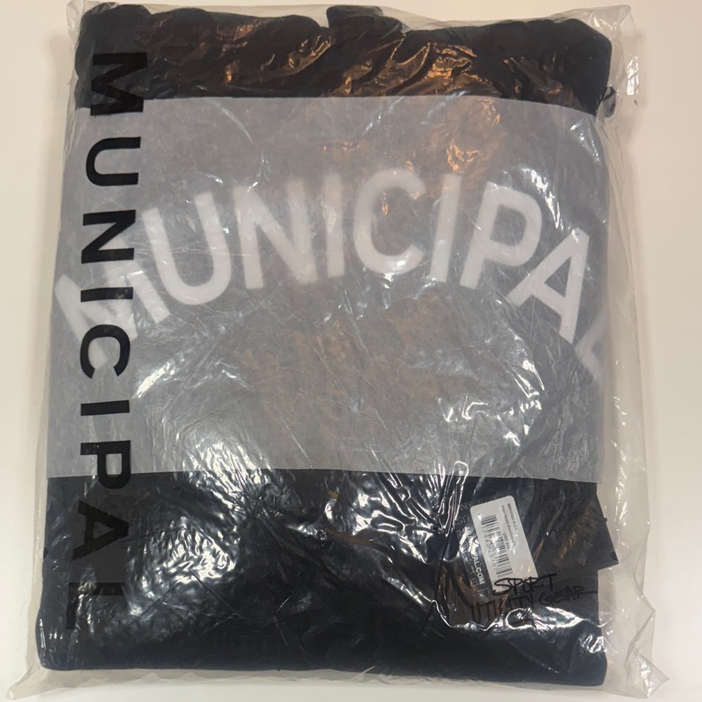 Municipal Black  Hoodie